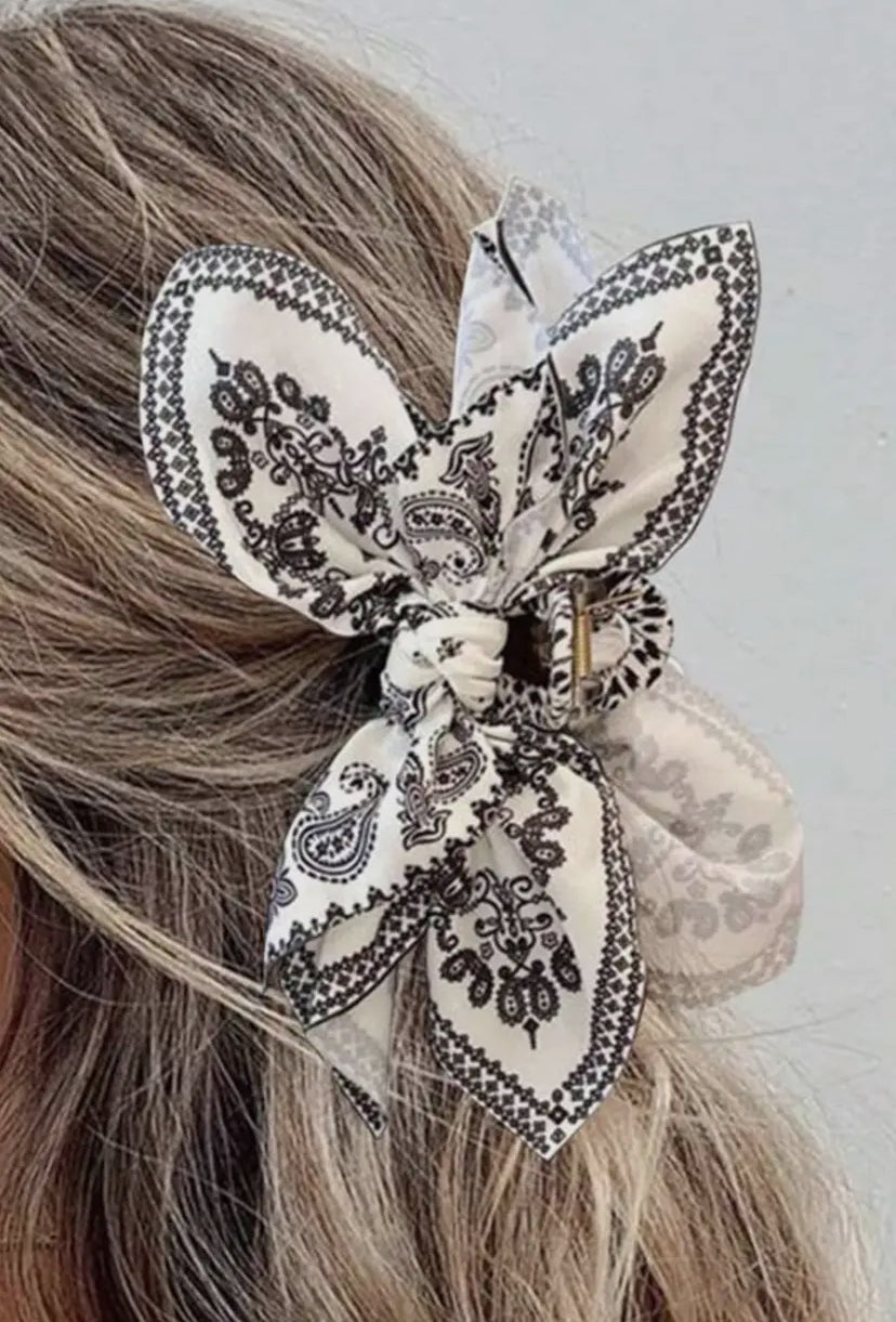 The Paisley Hair Clip