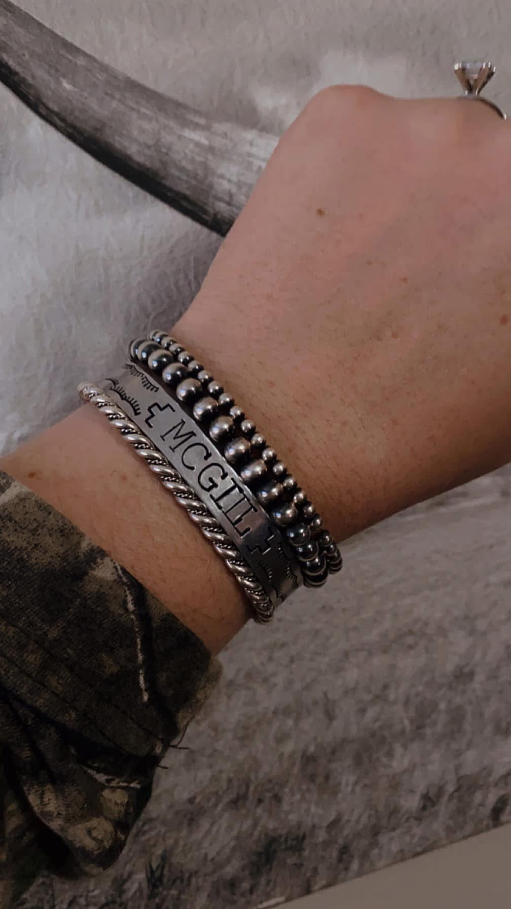 Custom Stamped Cuff