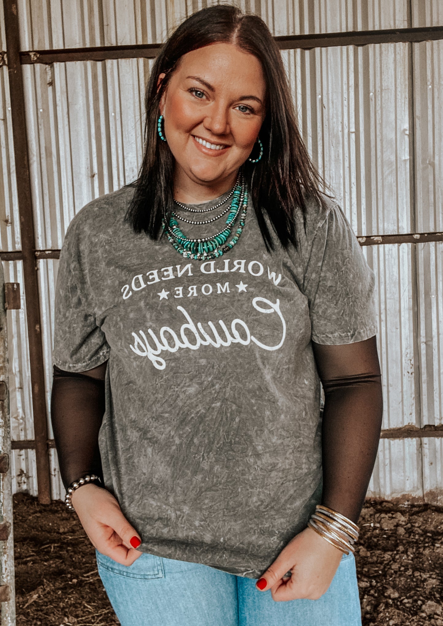 The World Needs More Cowboys Tee