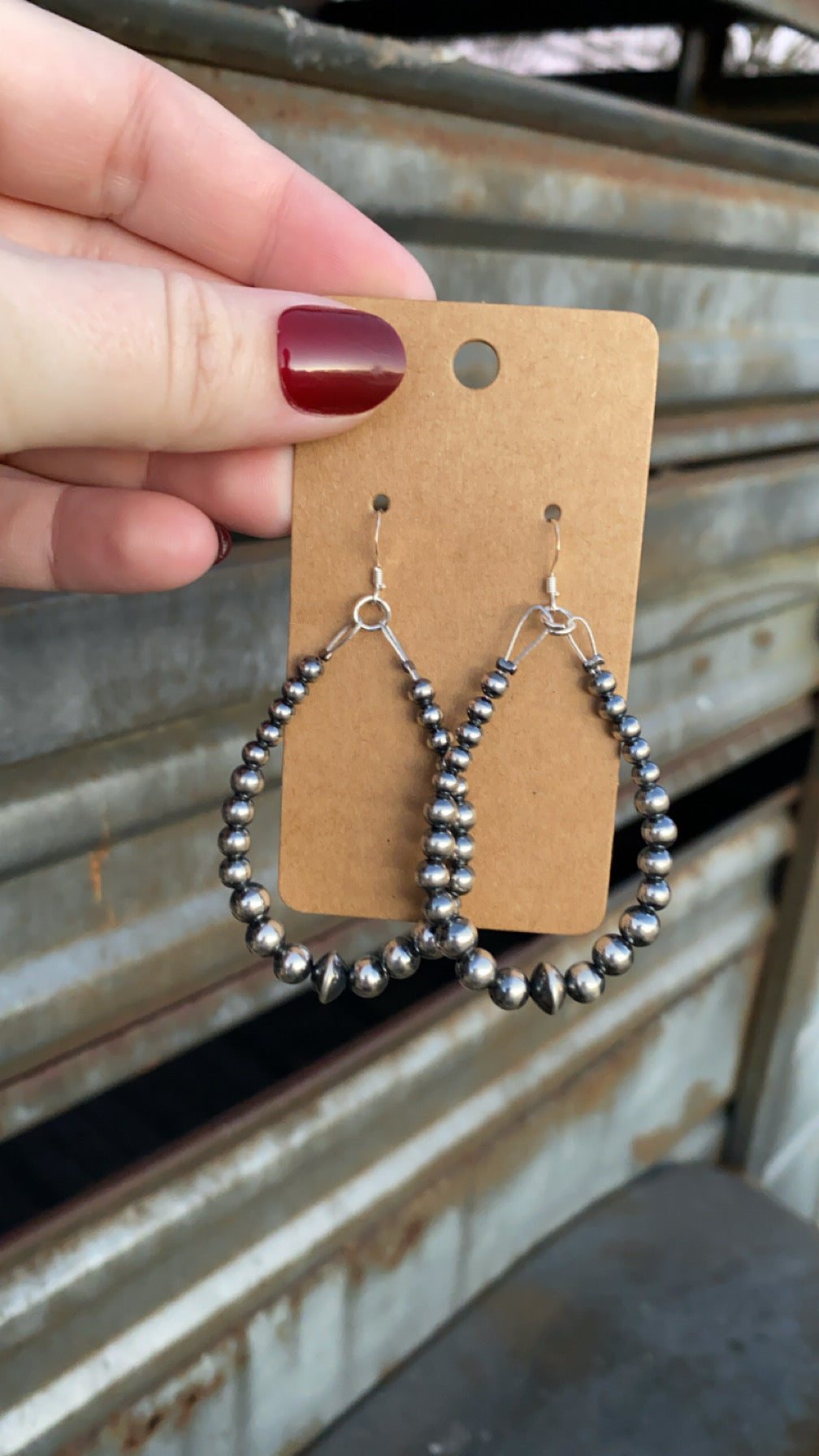 Teardrop Pearl Earrings