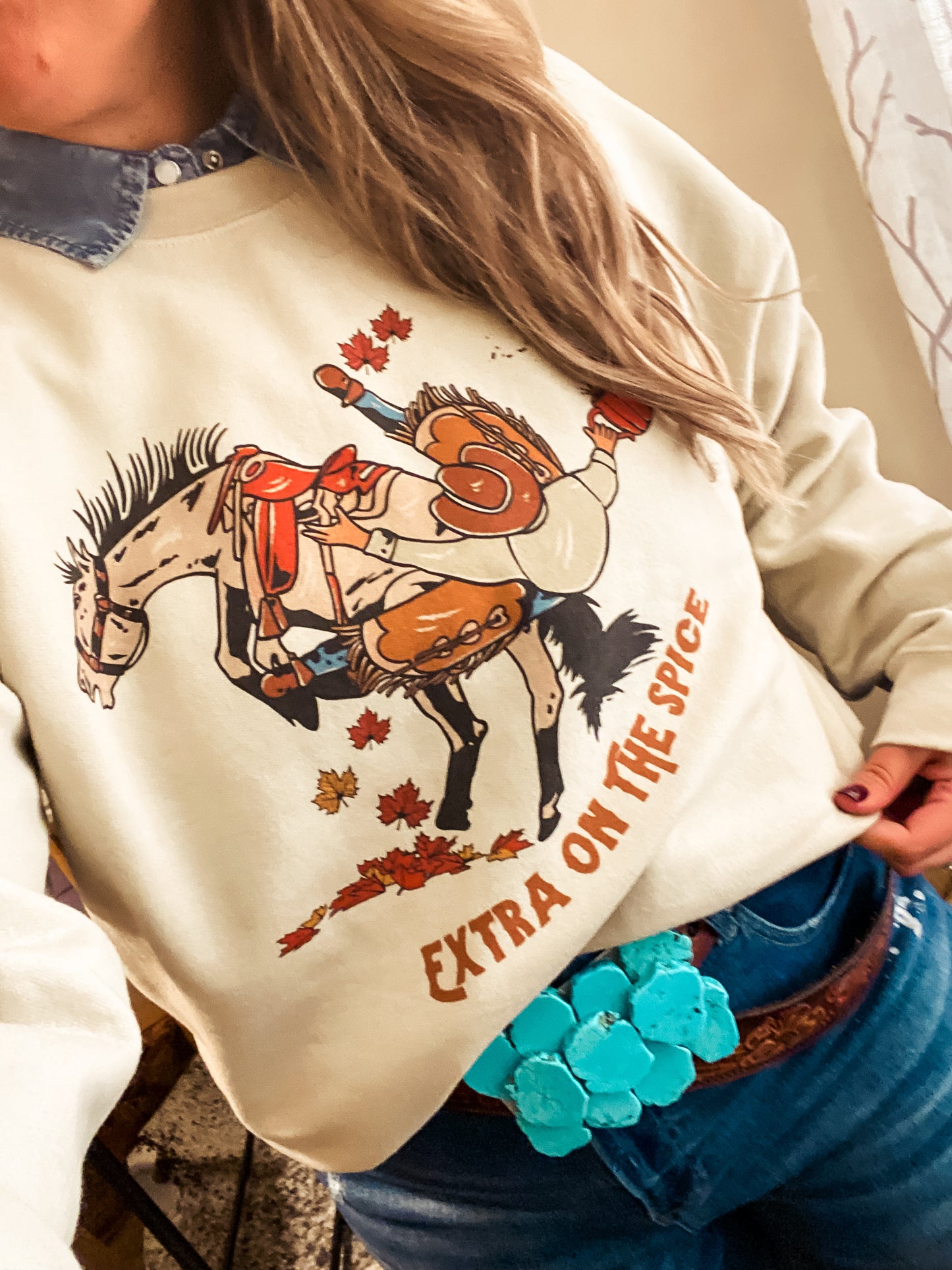 Extra On The Spice Bucker Crewneck