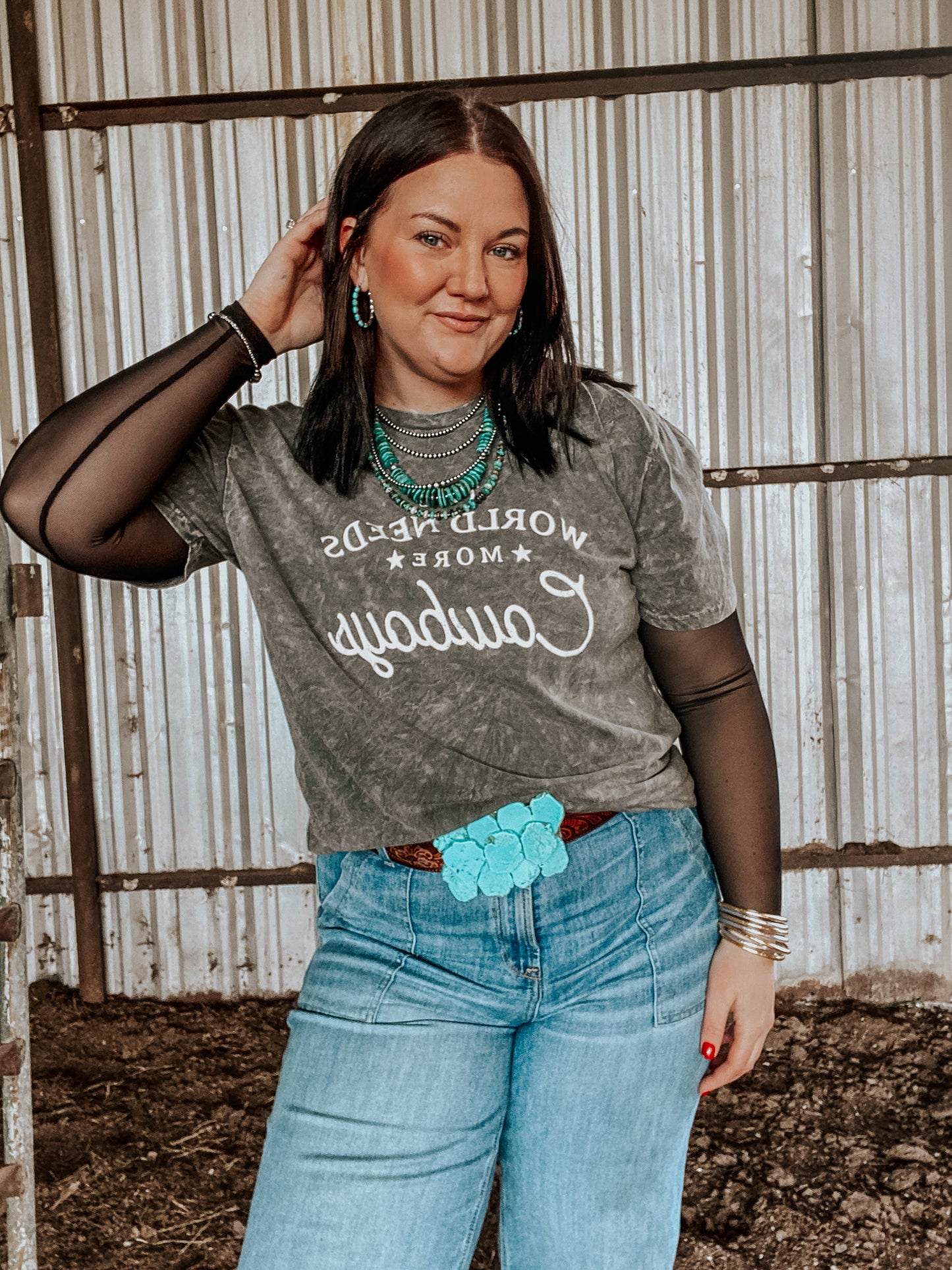 The World Needs More Cowboys Tee