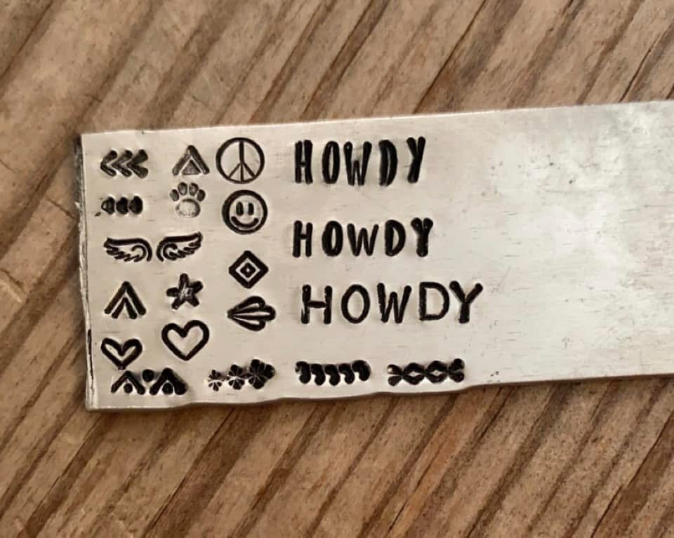 Custom Stamped Cuff