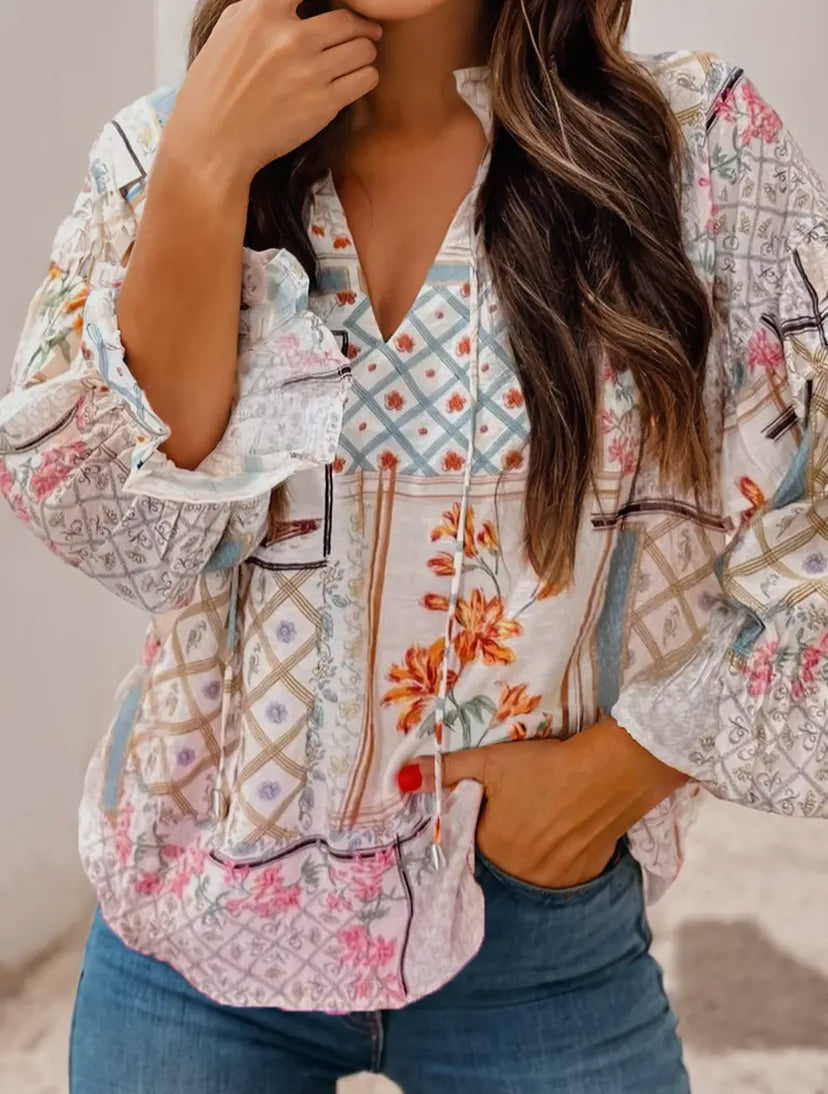 The Floral Blouse