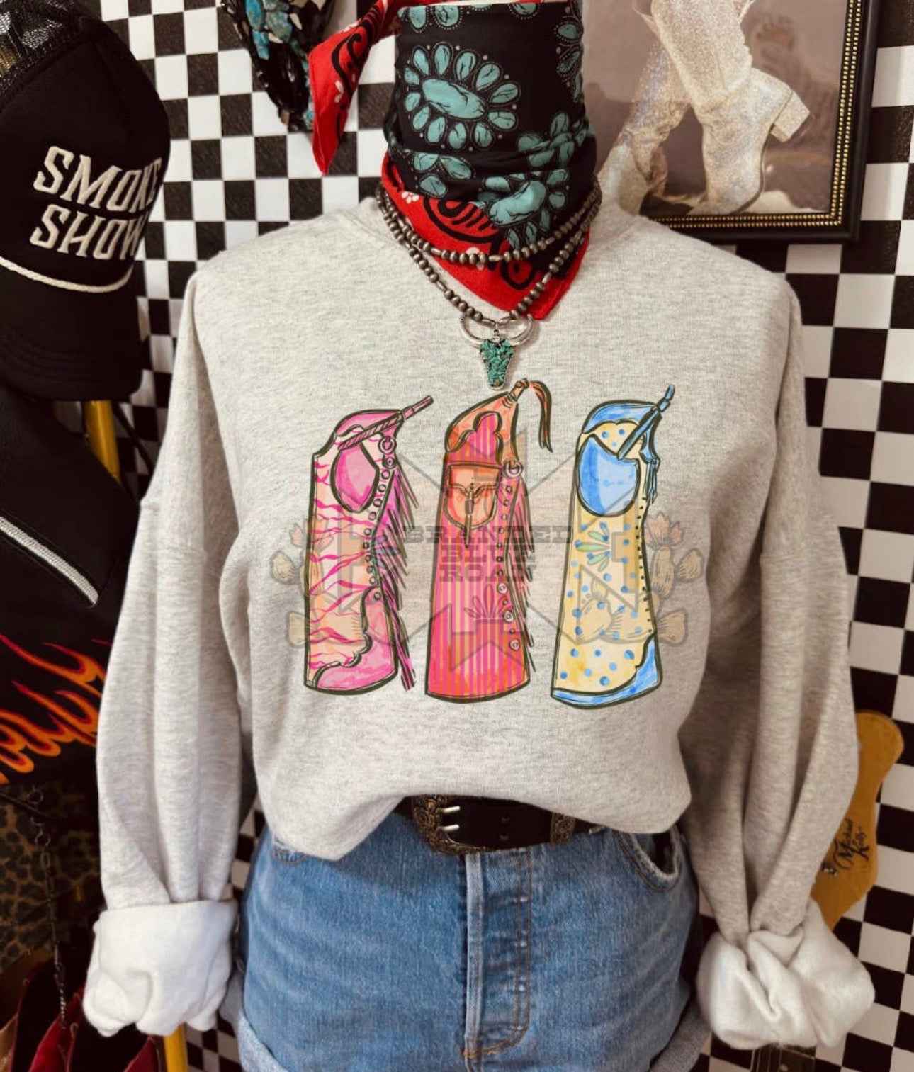 Glow & Go Chaps Crewneck Ash PREORDER