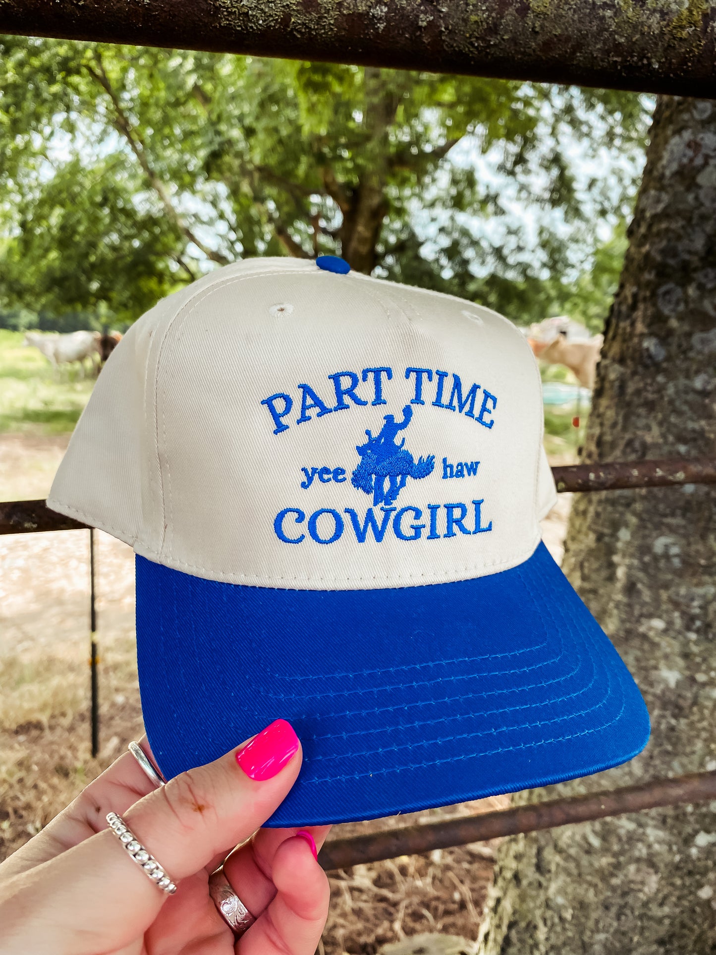 Part Time Cowgirl Cap
