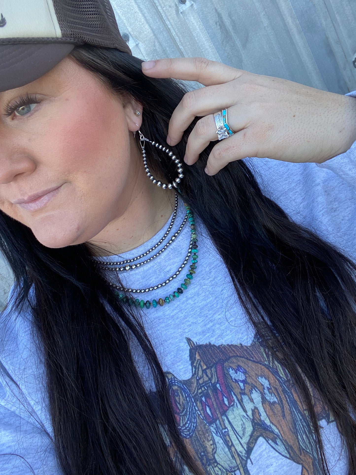 Teardrop Pearl Earrings