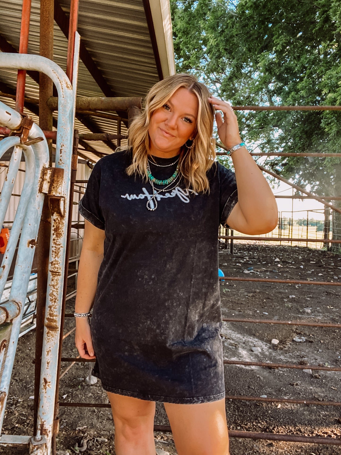 Yeehaw T-shirt Dress