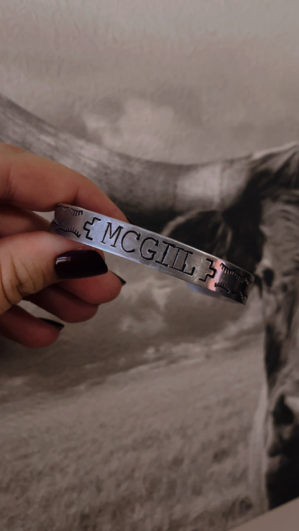 Custom Stamped Cuff