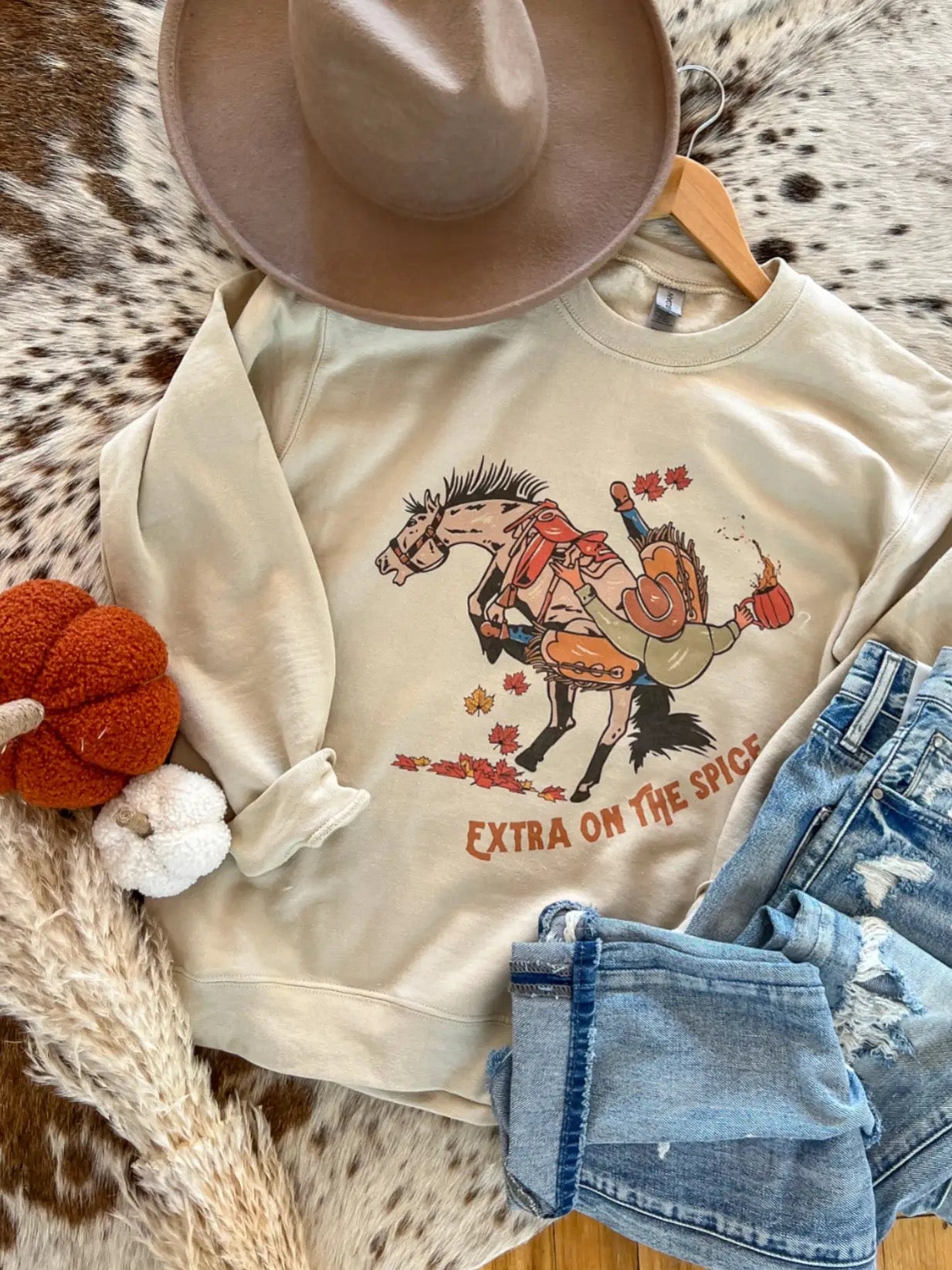 Extra On The Spice Bucker Crewneck