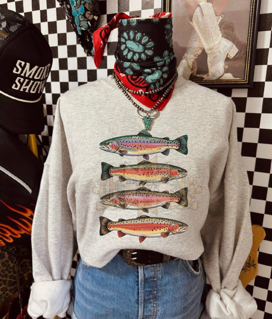 Rainbow Trout Ash TEE PREORDER