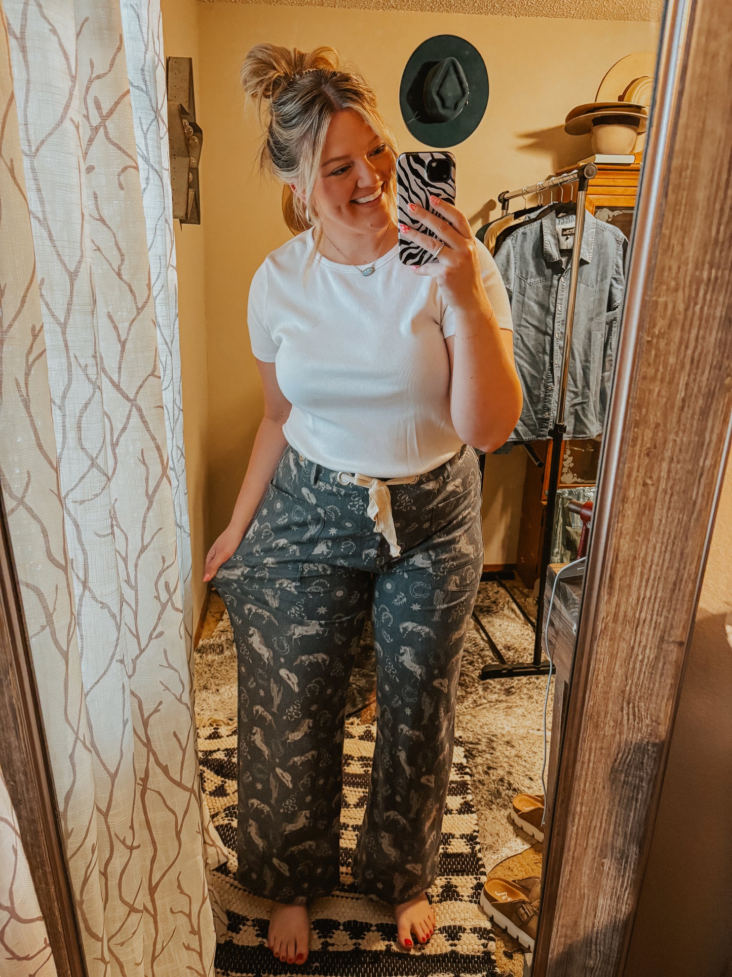 Rodeo Sky Stretch Pants