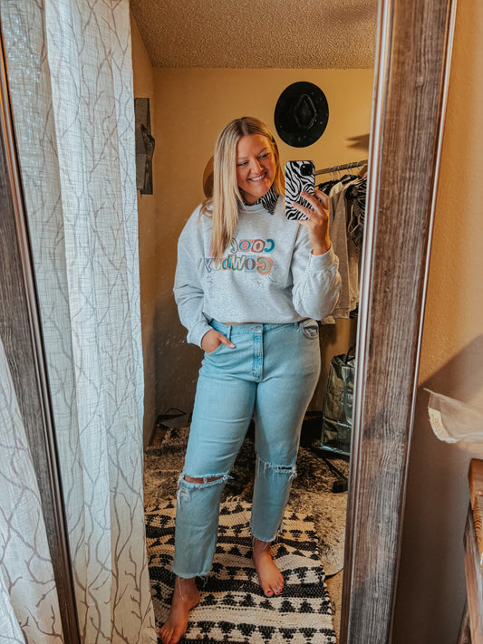 Cool It Cowboy Crewneck