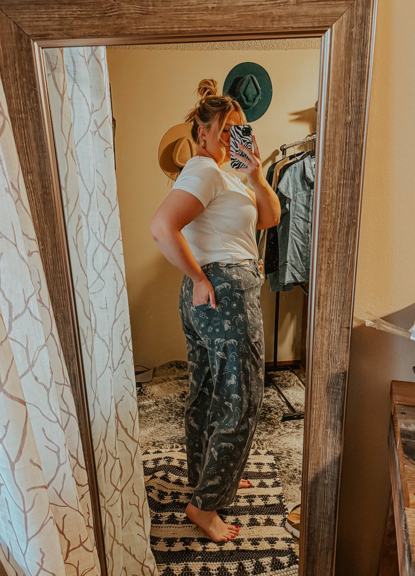 Rodeo Sky Stretch Pants