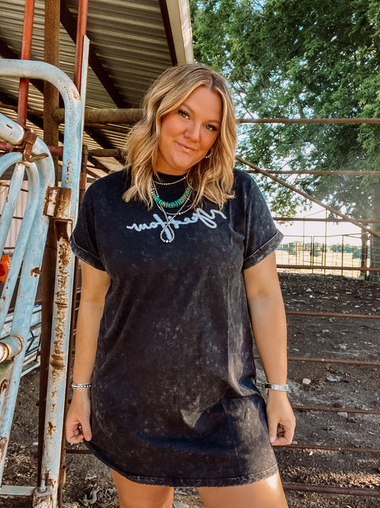 Yeehaw T-shirt Dress