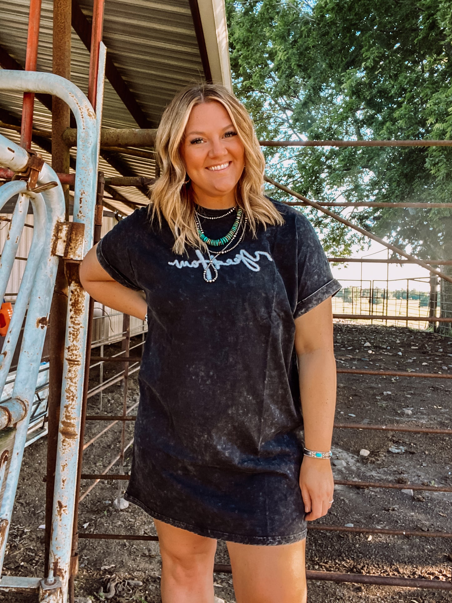 Yeehaw T-shirt Dress